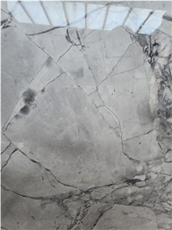 Brazil  Calacatta Grey Veins White Quartzite Slabs Tiles
