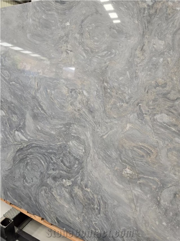 Italy Palissandro Chiaro Marble Slabs Cross Cutting