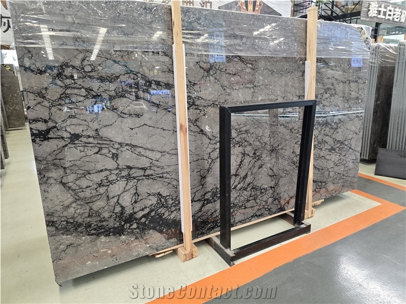 Natural Stone Lilac Grey Marble  Tiles