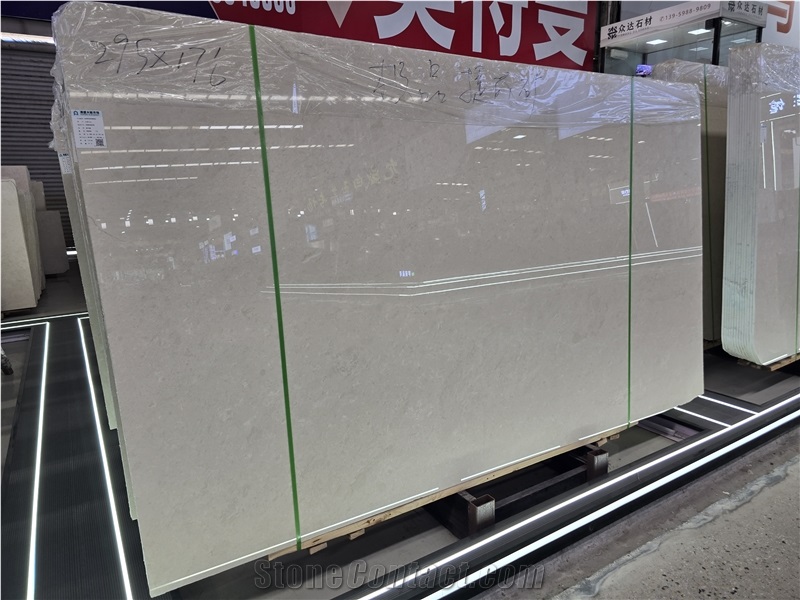 Ottoman Beige Marble Slab Tiles