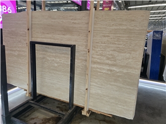 Turkey Classic Light Travertine  Slab Tiles