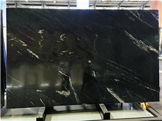 Brazilian Black Granite Big Slabs