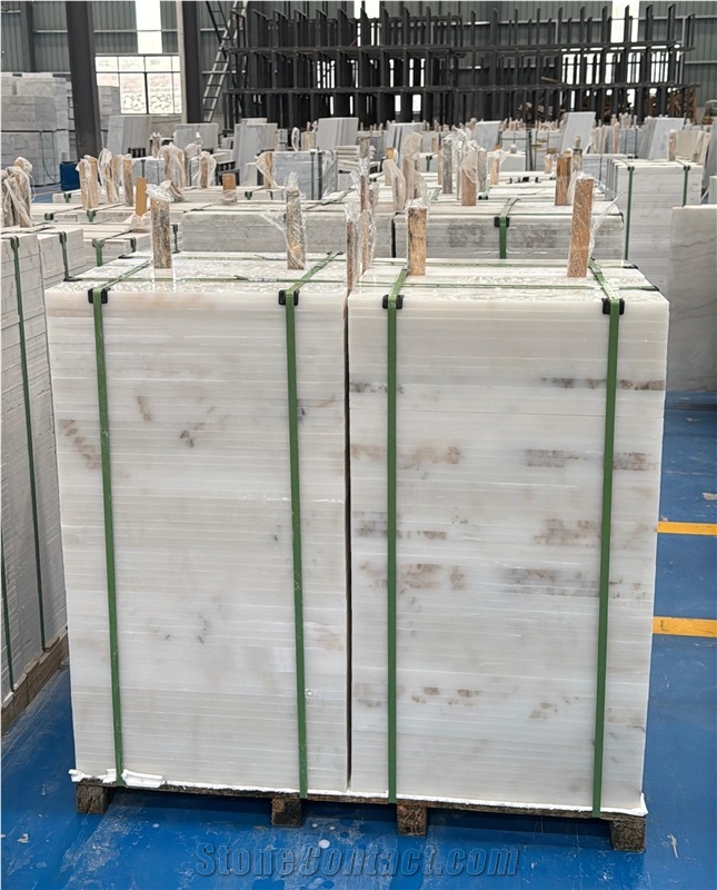 Guangxi White Marble Tiles