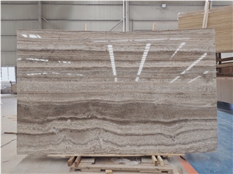 Iran Silver Travertine Slabs