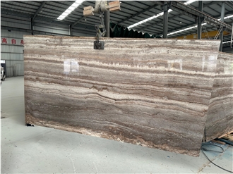 Iran Silver Travertine Slabs