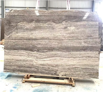 Iran Silver Travertine Slabs
