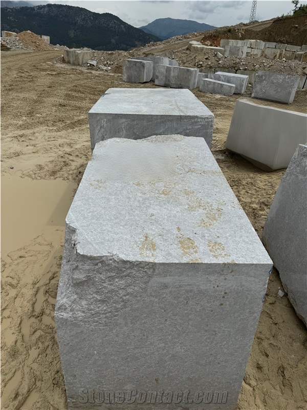 Tundra Grey Marble Blocks Available