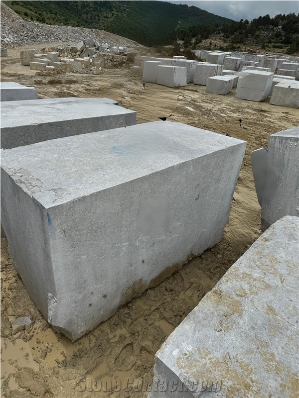 Tundra Grey Marble Blocks Available