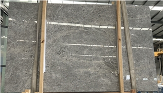 Turkish Tundra Grey Dark Marble Slabs Polished