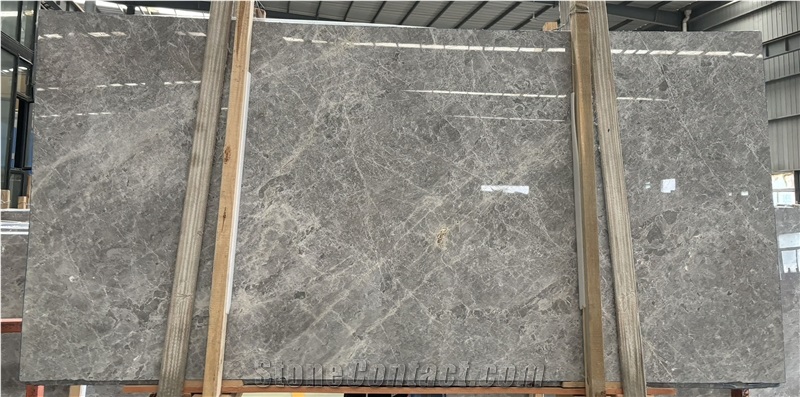 Turkish Tundra Grey Dark Marble Slabs Polished