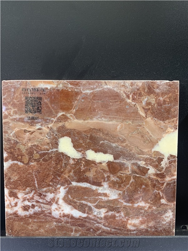 Rosso Francia Marble Slabs And Tiles
