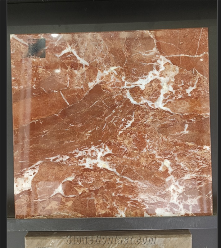Rosso Francia Marble Slabs And Tiles