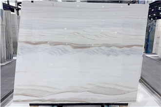 Bianco Lasa Covelano Marble Slabs