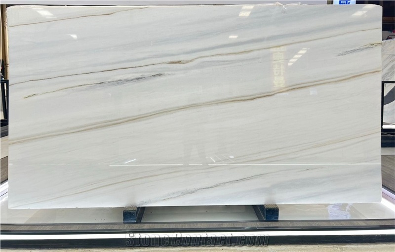 Bianco Lasa Covelano Marble Slabs