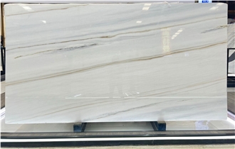 Bianco Lasa Covelano Marble Slabs