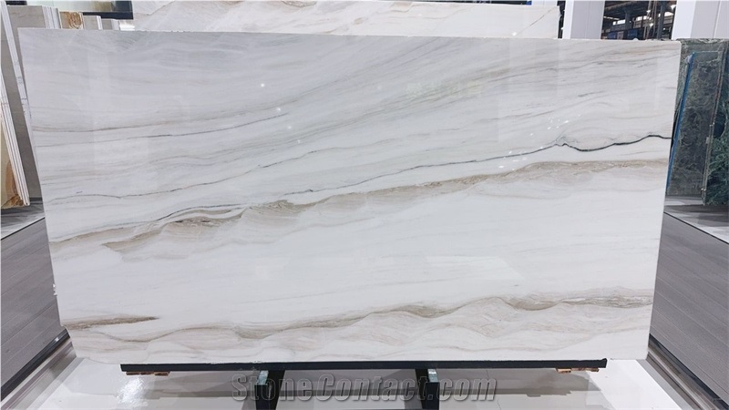 Bianco Lasa Covelano Marble Slabs