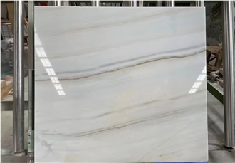 Bianco Lasa Covelano Marble Slabs