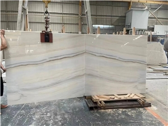 Bianco Lasa Covelano Marble Slabs