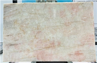 Cristallo Scarlet Pink Crystal Quartzite Stone Slab Tiles