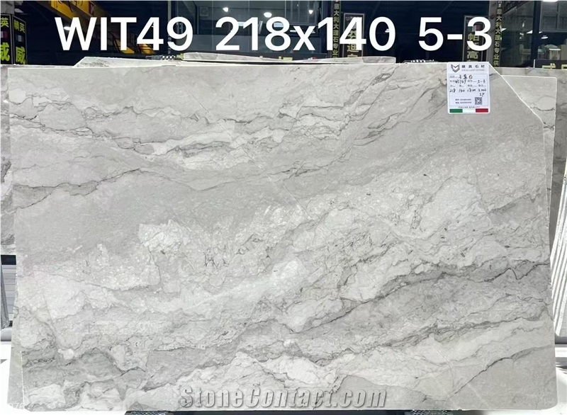 Camus Grey Marble Slabs Ice Grey White Stone Tile