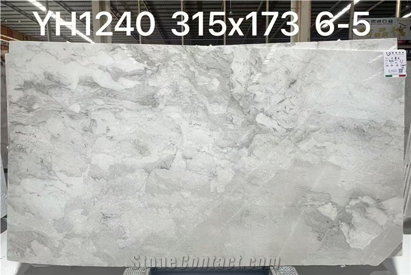 Camus Grey Marble Slabs Ice Grey White Stone Tile