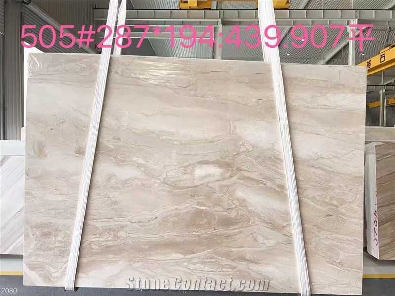 Daino Reale Marble Slabs Breccia Sarda Olympia Beige Stone