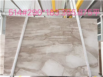 Daino Reale Marble Slabs Breccia Sarda Olympia Beige Stone