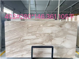 Daino Reale Marble Slabs Breccia Sarda Olympia Beige Stone
