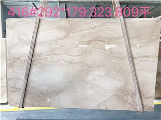 Daino Reale Marble Slabs Breccia Sarda Olympia Beige Stone