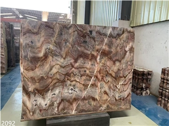 Red Louis Agate Marble Slabs