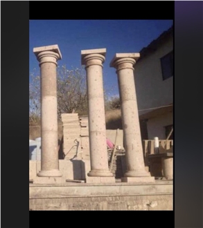 Pinon Santa Lucia Cantera Pilasters Column
