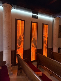 Pinon Santa Lucia Cantera Pilasters Column