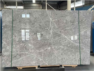 Athena Gray Marble Slabs Polished