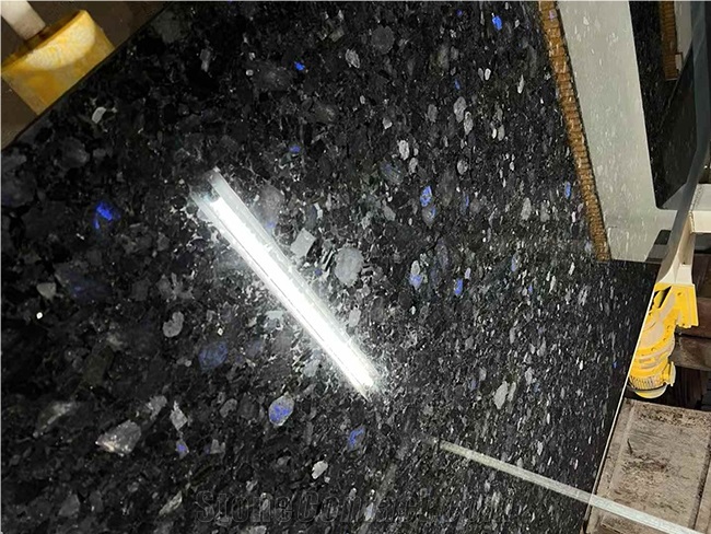 Galactic Blue Granite Slabs
