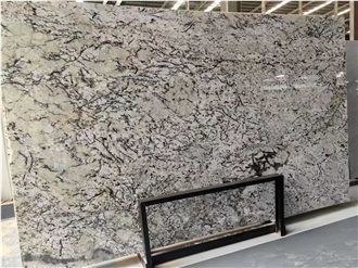 Polished Splendor White Granite Slabs