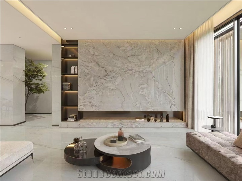 Brazilian Montblanc Quartzite Slab  Wall Tiles