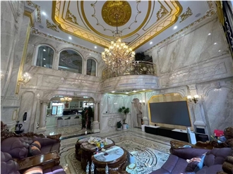 Dino Beige Marble Tiles For Flooring And Wall Cladding