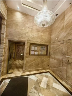 Dino Beige Marble Tiles For Flooring And Wall Cladding