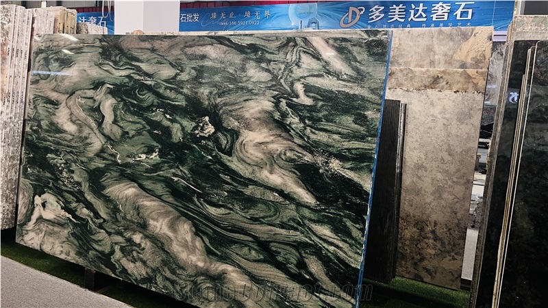 DMD Verde Lapponia Green Quartzite Slabs