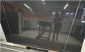 China Black Marble Slabs With Golden Spots Polished Slabs
