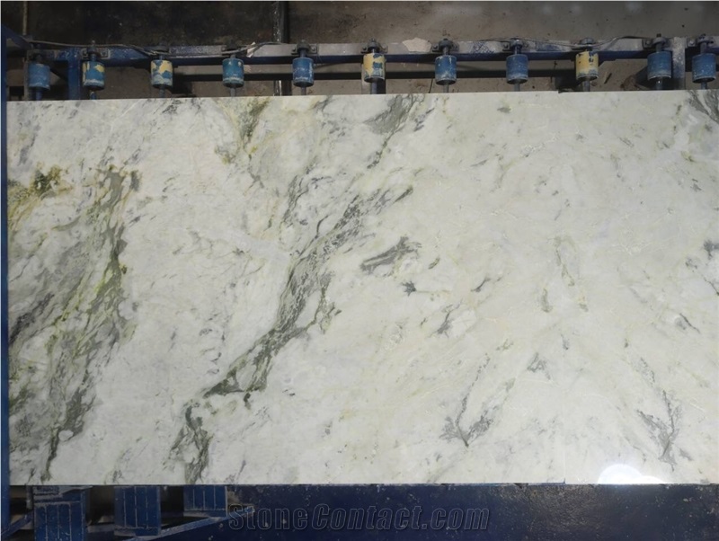 Calacatta Verde Marble Slabs