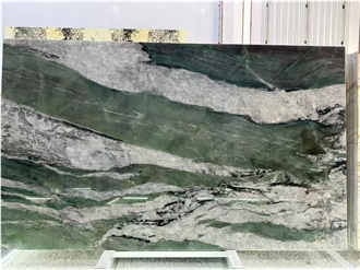 Backlit Natural Crystallo White Quartzite Slabs