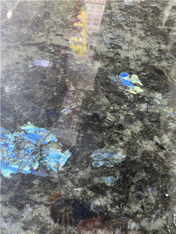 Luxury Imported Labradorite Blue Granite Slabs