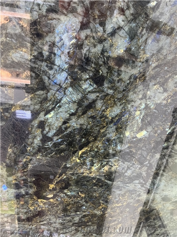 Luxury Imported Labradorite Blue Granite Slabs