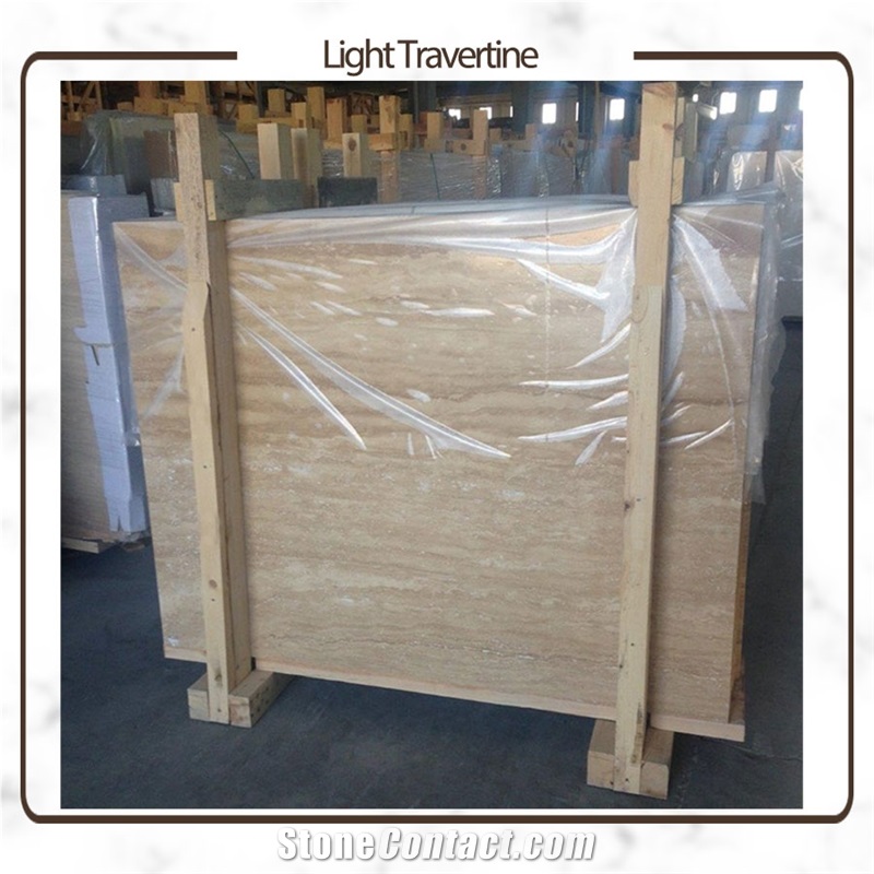 Atashkooh Light Travertine Slabs