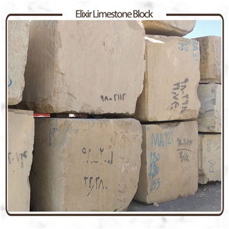 Iran Elixir Brown Limestone Blocks