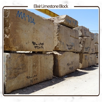 Iran Elixir Brown Limestone Blocks