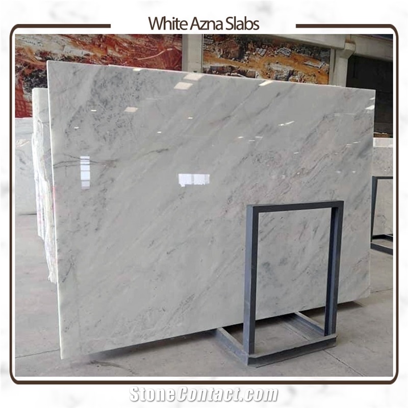 Lorestan Azna White Marble Slabs