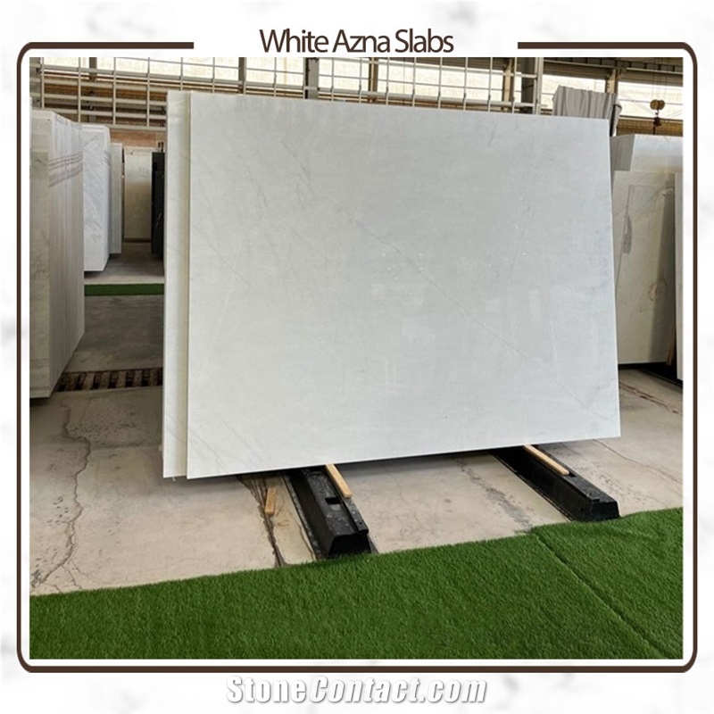 Lorestan Azna White Marble Slabs