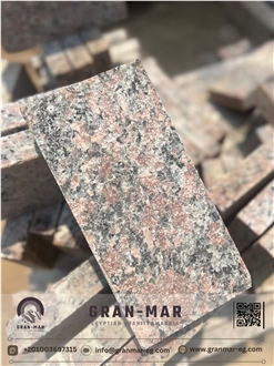 Red Aswan Granite Tiles, Slabs